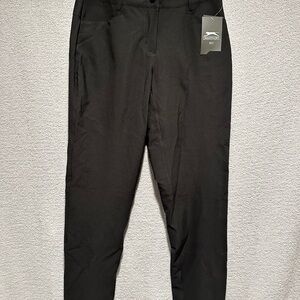 Slazenger Womens Black Golf Pants